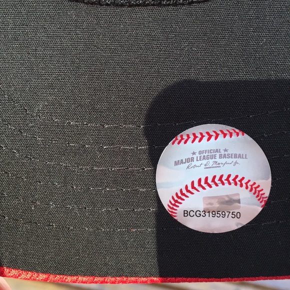 Team MLB youth Cincinnati Reds baseball cap 6 full panel hat adjustable strap - Picture 6 of 14